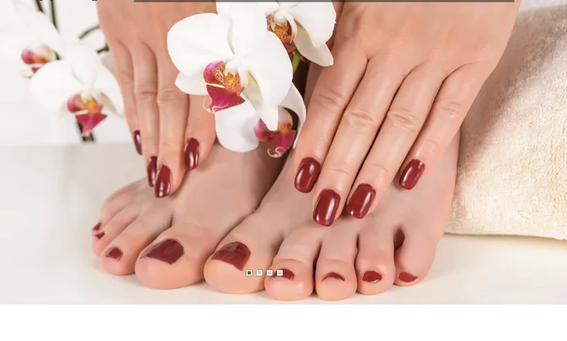 Manicure and pedicure work from Just Friends Hair Design